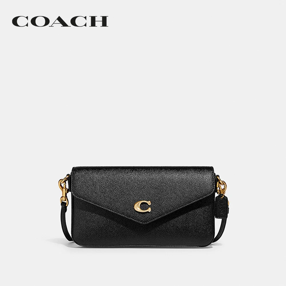 COACH กระเป๋าสะพายข้างผู้หญิง รุ่น Wyn Crossbody สีดำ C8439 B4/BK 0cf402918791ba2a73142abc19d4ac9c