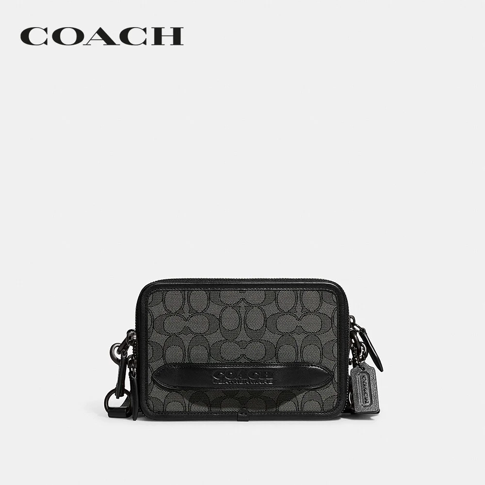 COACH กระเป๋าสะพายข้างผู้ชาย รุ่น Charter Crossbody In Signature Jacquard สีหลากสี CC069 MI5 2404b24a59f31c2172dff814e0c9afc8