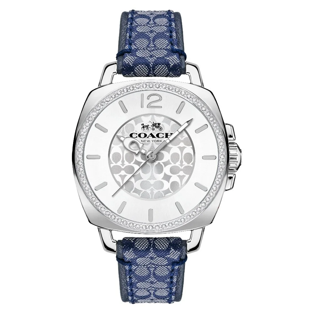 COACH นาฬิกาผู้หญิง สีน้ำเงิน Boyfriend CO14502417 3072aa1d03a7ba185d6090dcff8aac86