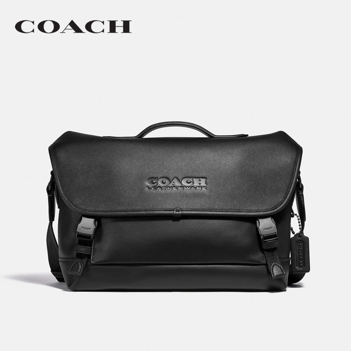 COACH กระเป๋าใส่เอกสารผู้ชาย รุ่น League Bike Bag สีดำ C2292 JIBLK c1ff1bc7333f644b06704a31d77e674c