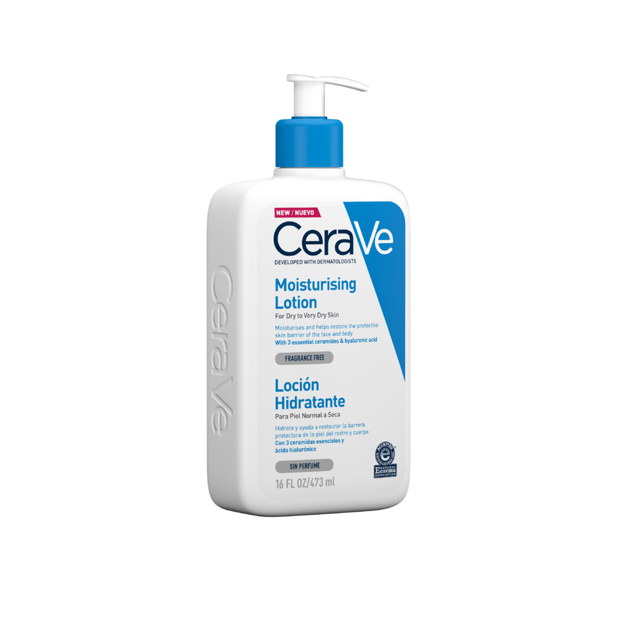 เซราวี CERAVE Moisturising Lotion โลชั่นบำรุงผิวหน้าและกาย สำหรับผิวธรรมดา ผิวมัน-ผสม ให้ความชุ่มชื้นและช่วยฟื้นบำรุงปราการปกป้องผิว บางเบา ไม่เหนียวเหนอะหนะ 473ml.(มอยเจอร์ไรเซอร์ ครีมบำรุงหน้า ผิวแพ้ง่าย ผิวชุ่มชื้น) cf8291096be21d90aa694b659e42a829