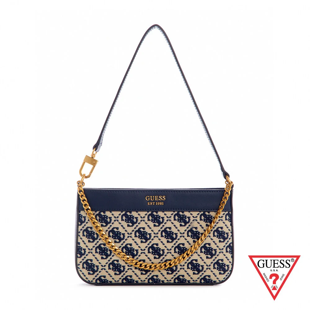 Guess กระเป๋าผู้หญิง สะพายบ่า ซิปด้านบน Katey Mini ของแท้ 404764b4833079001460fea82472edcb