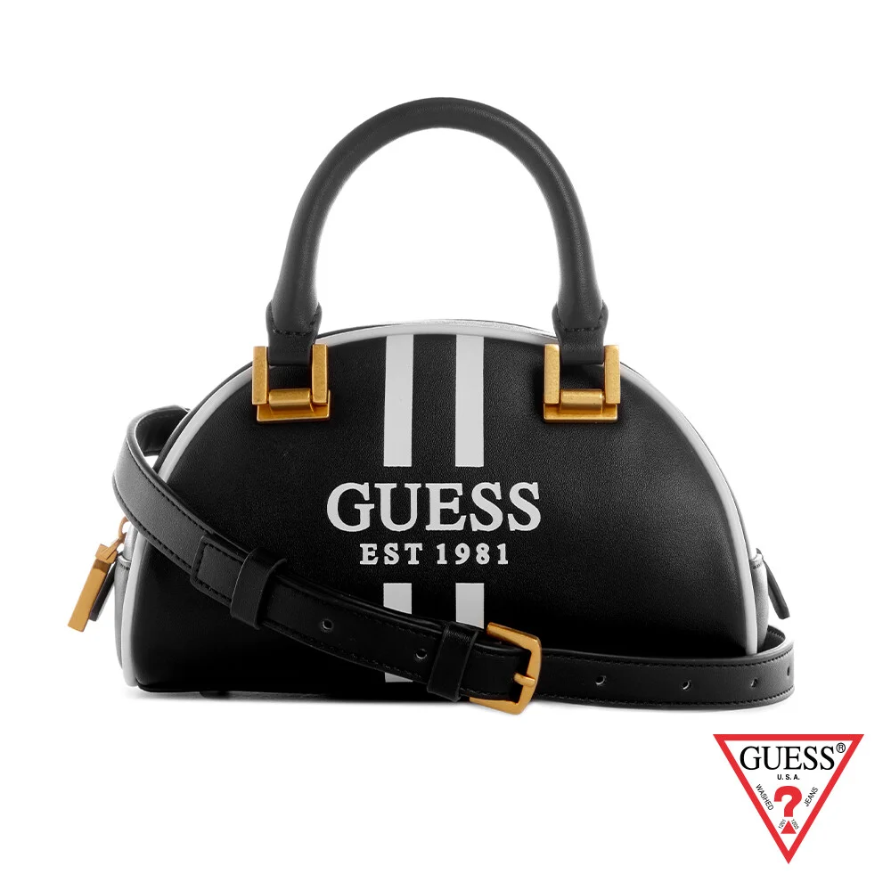 Guess กระเป๋าถือผู้หญิง ทรงครึ่งวงรี Mildred Mini ของแท้ 447c668321ae0f4ced3259350e102381