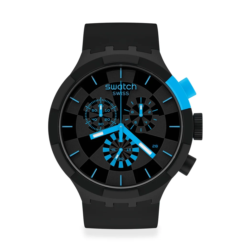 นาฬิกา Swatch Big Bold CHECKPOINT BLUE SB02B401 - นาฬิกา Swatch ผู้ชาย 13df9323323db0289451759e99ef6c35