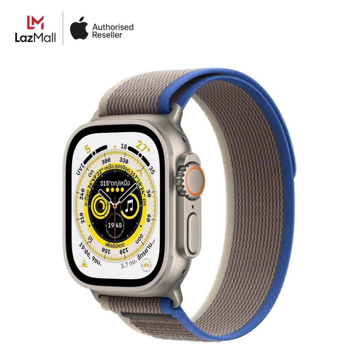 Apple Watch Ultra GPS + Cellular, 49mm - Titanium Case with Trail Loop (S/M,M/L) 21c1adfaf00a82bcabfaac0c283271d9