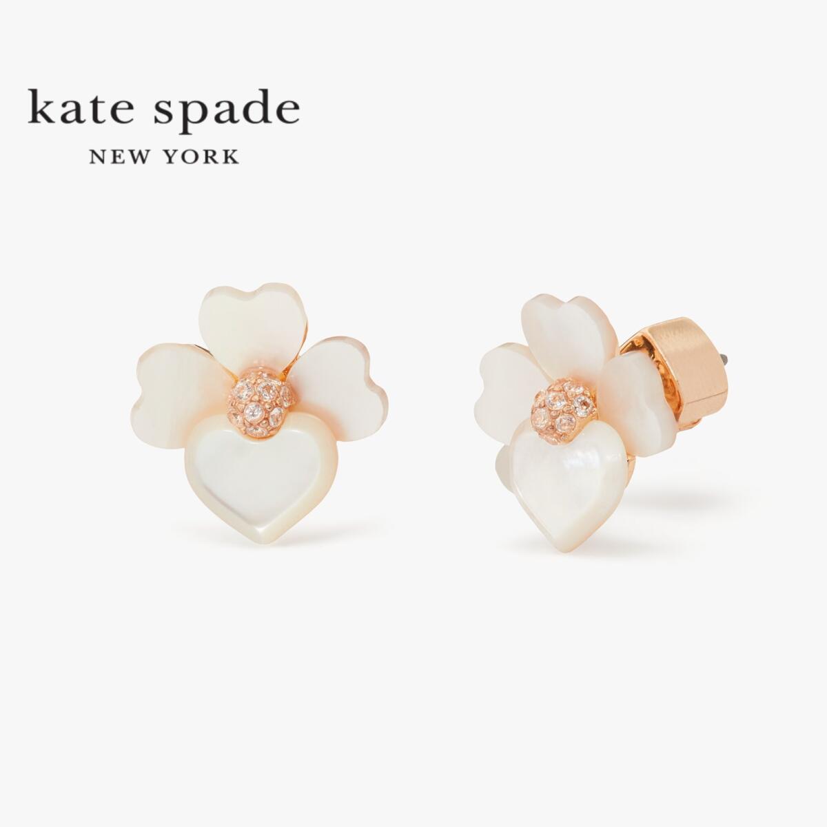 ต่างหู KATE SPADE NEW YORK PRECIOUS PANSYSTUDS WBRUH905 2a2b39bbec69ce995cd4fab1885f25f5