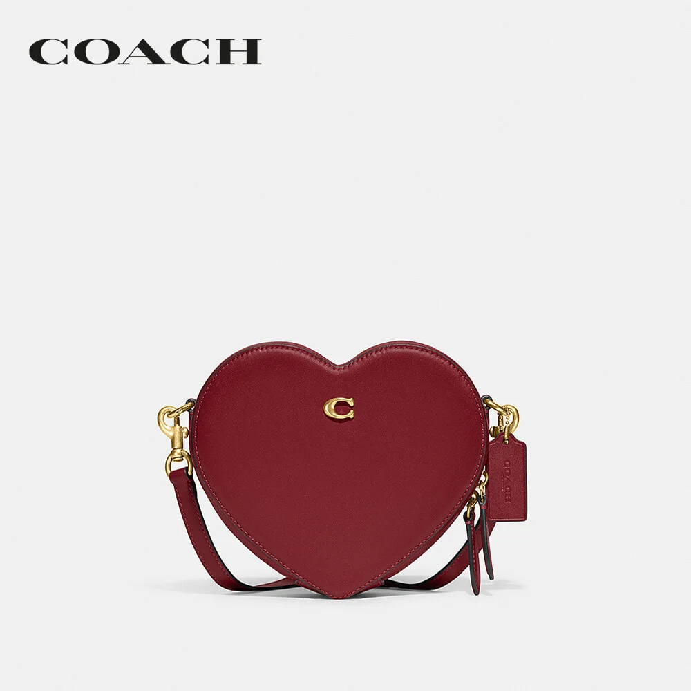 COACH กระเป๋าสะพายข้าง ผู้หญิง รุ่น Heart Crossbody สีแดง CE724 B4/CY 2ce2f9e4467bde670b0ae0d1312048b6