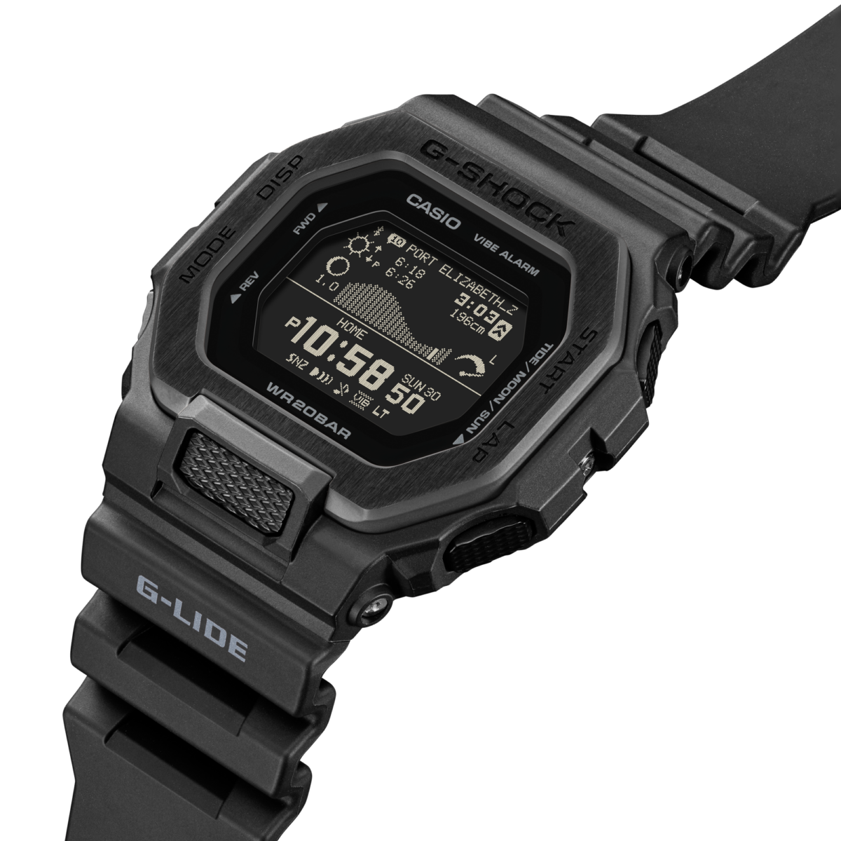 นาฬิกาผู้ชาย CASIO G-SHOCK รุ่น GBX-100NS-1DR นาฬิกากันน้ำ นาฬิกาสาย Resin 360d086d3680e67f77ab5f6ca52bdc27