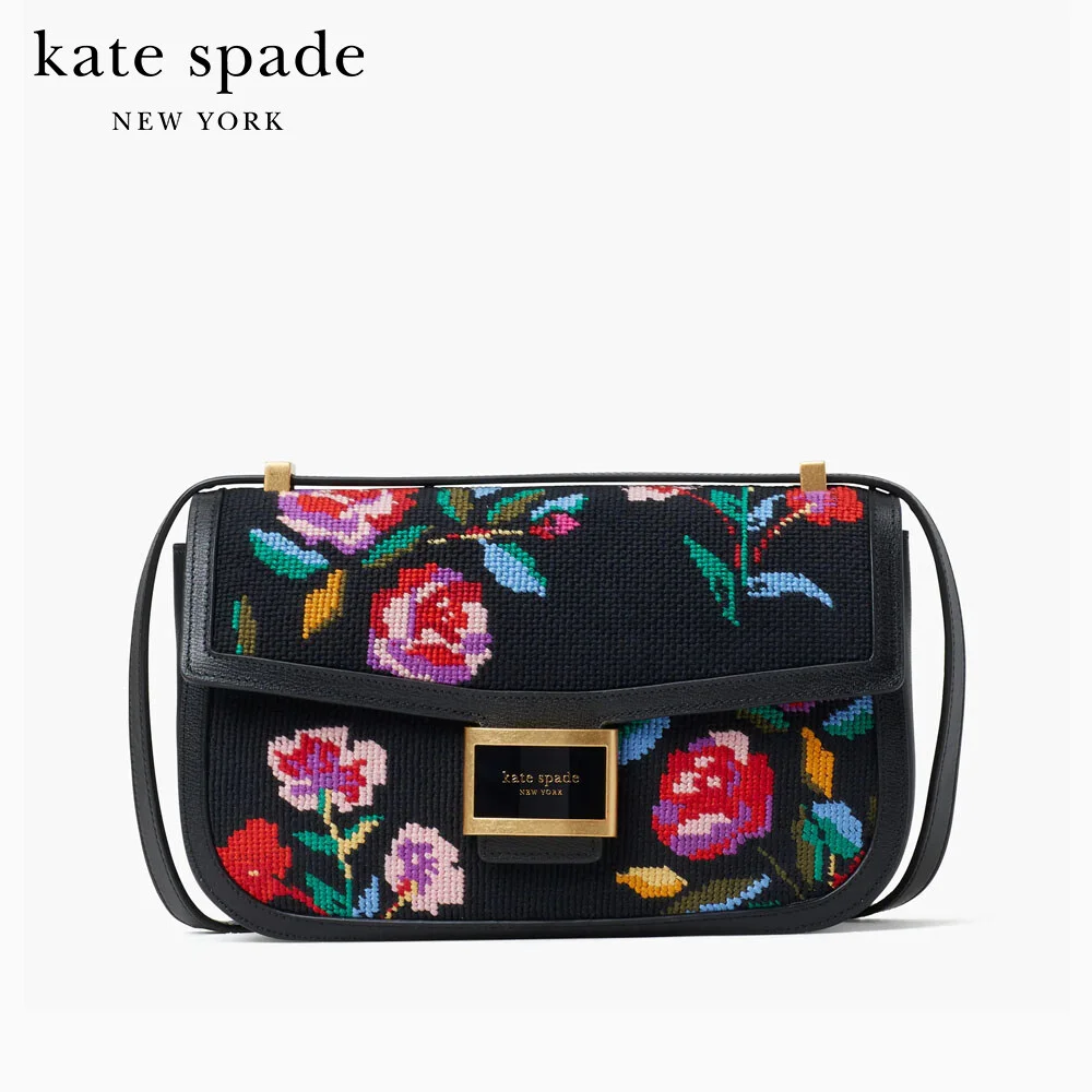 กระเป๋า Kate Spade New York KATY AUTUMN FLORAL NEEDLEPOINT MEDIUM CONVERTIBLE SHOULDER BAG K8826 3d8316a5d4f1e3124cc90a6fafde96da