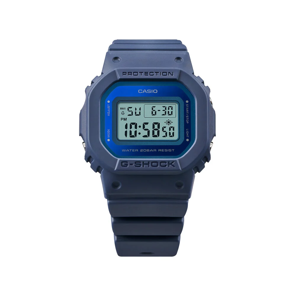 นาฬิกาผู้หญิง CASIO G-SHOCK YOUTH รุ่น GMD-S5600-2DR วัสดุเรซิ่น สีฟ้า 3d9651ad1133cc401d6789e5229765d6