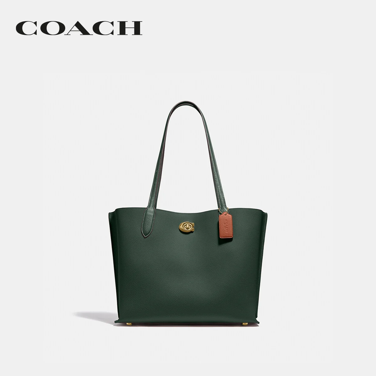 COACH กระเป๋าทรงสี่เหลี่ยม ผู้หญิง รุ่น Willow Tote In Colorblock With Signature Canvas Interior สีเขียว C0692 B4SZG 4299911e2ddaa96461bd0e7180df5fba
