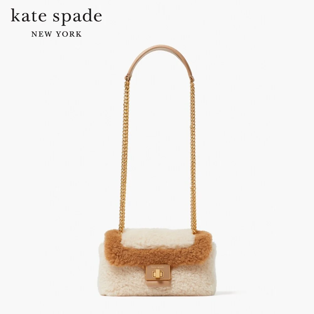 กระเป๋าสะพายข้าง Kate Spade New York EVELYN FAUX SHEARLING SMALL SHOULDER CROSSBODY K9991 454771b76c6bff33c50a213f421ace9b