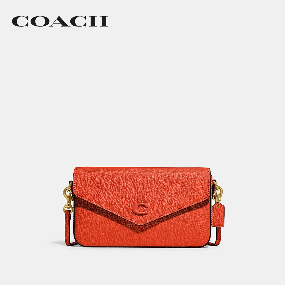 COACH กระเป๋าสะพายข้าง ผู้หญิง รุ่น Wyn Crossbody สีส้ม C8749 B4B4D 49dcdc9fb812929566790cc249a56cb9