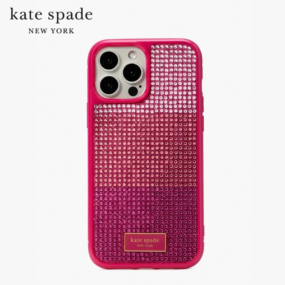 เคสโทรศัพท์ KATE SPADE NEW YORK RHINESTONE EMBOSSED PHONE CASE - 13 PRO MAX KA946 5026ccbce7b50c433fb55a3dc6b342ca