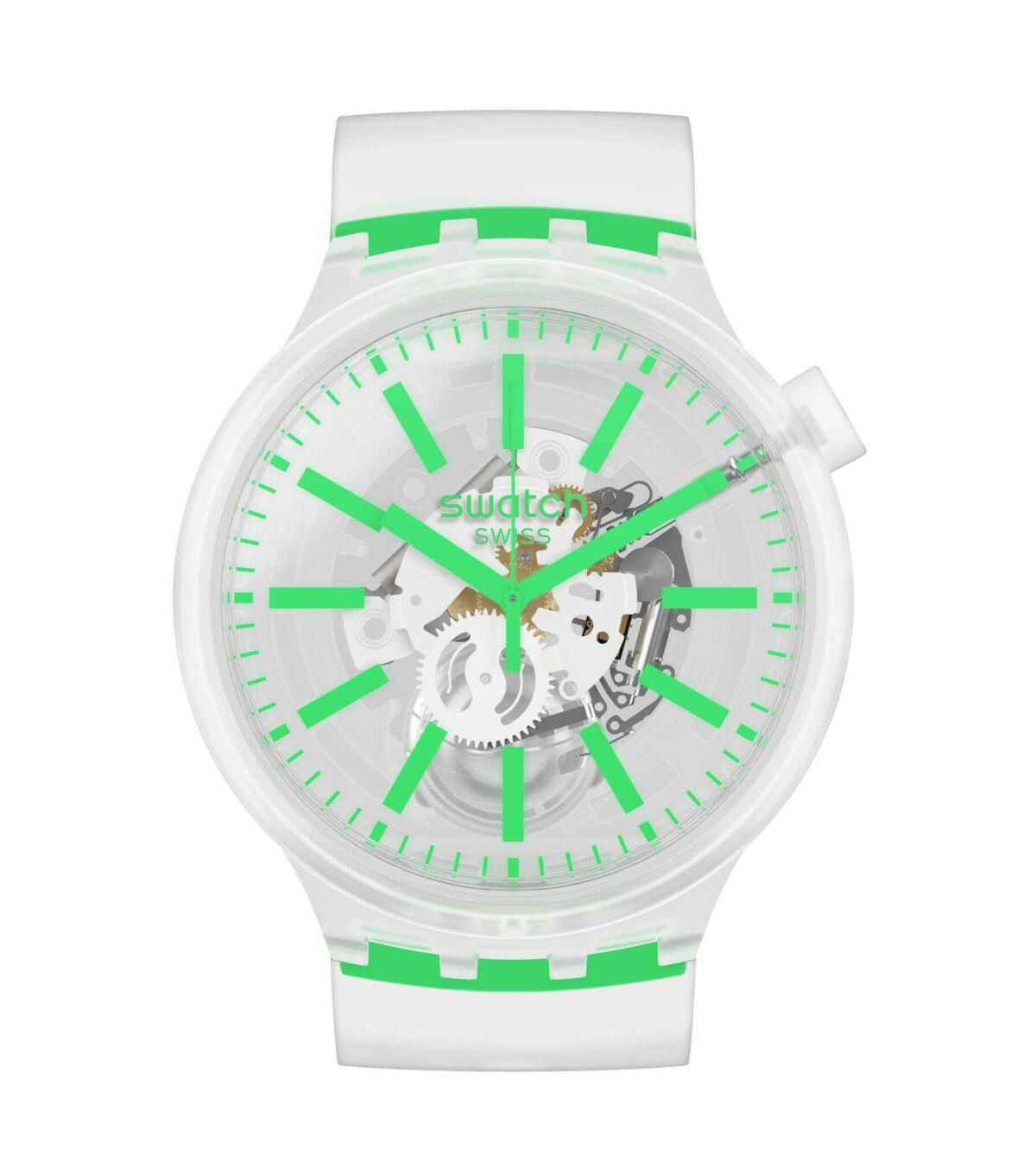 นาฬิกา Swatch Big Bold GREENINJELLY SO27E104 - นาฬิกา Swatch ผู้ชาย 58121ae107d31fc871f6b20bc8668963