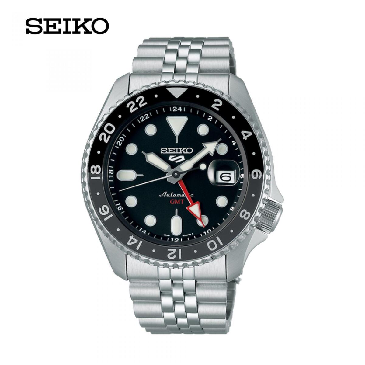 นาฬิกาผู้ชาย SEIKO 5 SPORTS AUTOMATIC G.M.T รุ่น SSK001K 6709bc23283dc250a3e394cbe488890e