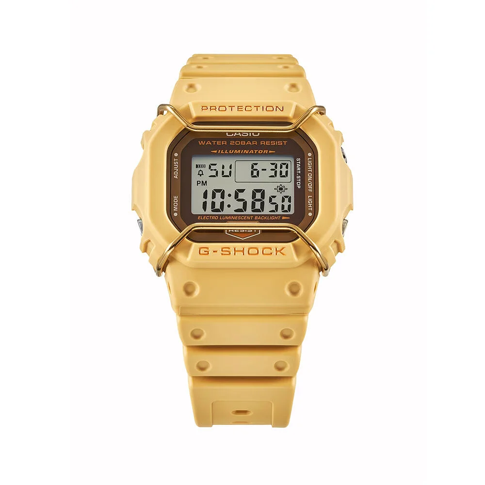 นาฬิกาผู้ชาย CASIO G-SHOCK YOUTH รุ่น DW-5600PT-5DR วัสดุเรซิ่น สีเหลือง 68f14003b028764b5d09a6c6bd83b034