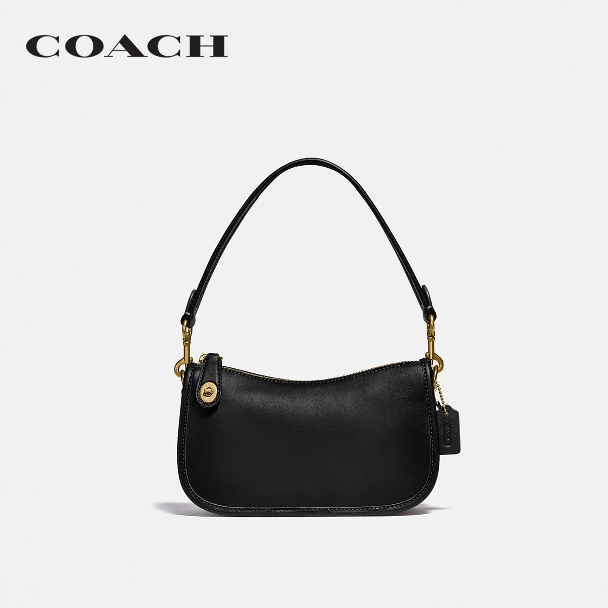 COACH กระเป๋าสะพายข้าง ผู้หญิง รุ่น Swinger 20 สีดำ C2643 B4/BK 6cd0b5fcbf304a27c0c6bdf358566f06