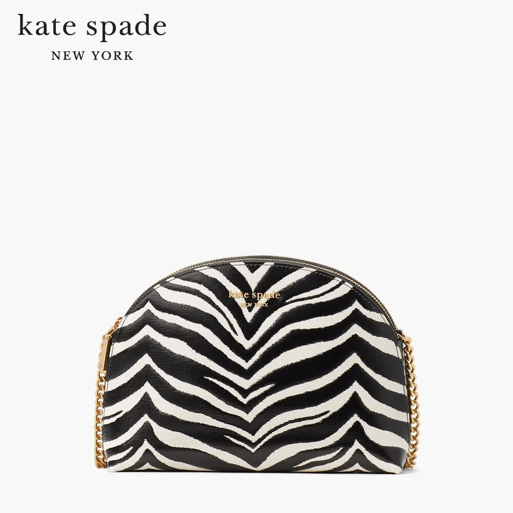 กระเป๋า Kate Spade New York MORGAN ZEBRA EMBOSSED SAFFIANO LEATHER DOUBLE ZIP DOME CROSSBODY KA048 6ce70933c24ca7c9504068c065ca4a29