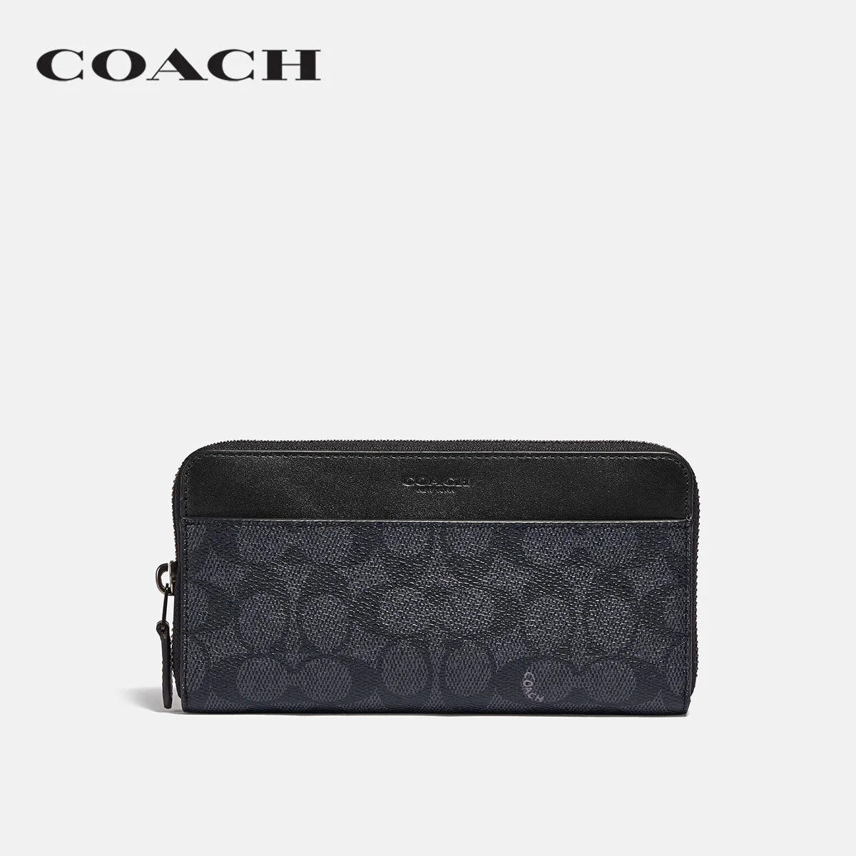 COACH กระเป๋าสตางค์ ผู้ชาย รุ่น Accordion Wallet In Signature Canvas สีหลากสี 5015 MI5 784aa3db96b2ea00c63fe423f8d45ffc