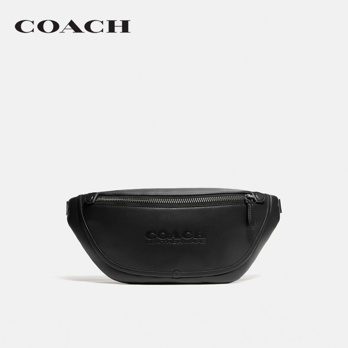 COACH กระเป๋าสะพายข้าง ผู้ชาย รุ่น League Belt Bag สีดำ C2291 JIBLK 809f432e5087be32576b34083acaf114