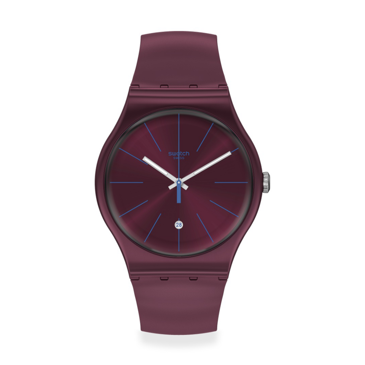 นาฬิกา Swatch Originals BURGUNDAZING SUOR402 - นาฬิกา Swatch ผู้ชาย 82736c379faf832e7791c9c31f52f390