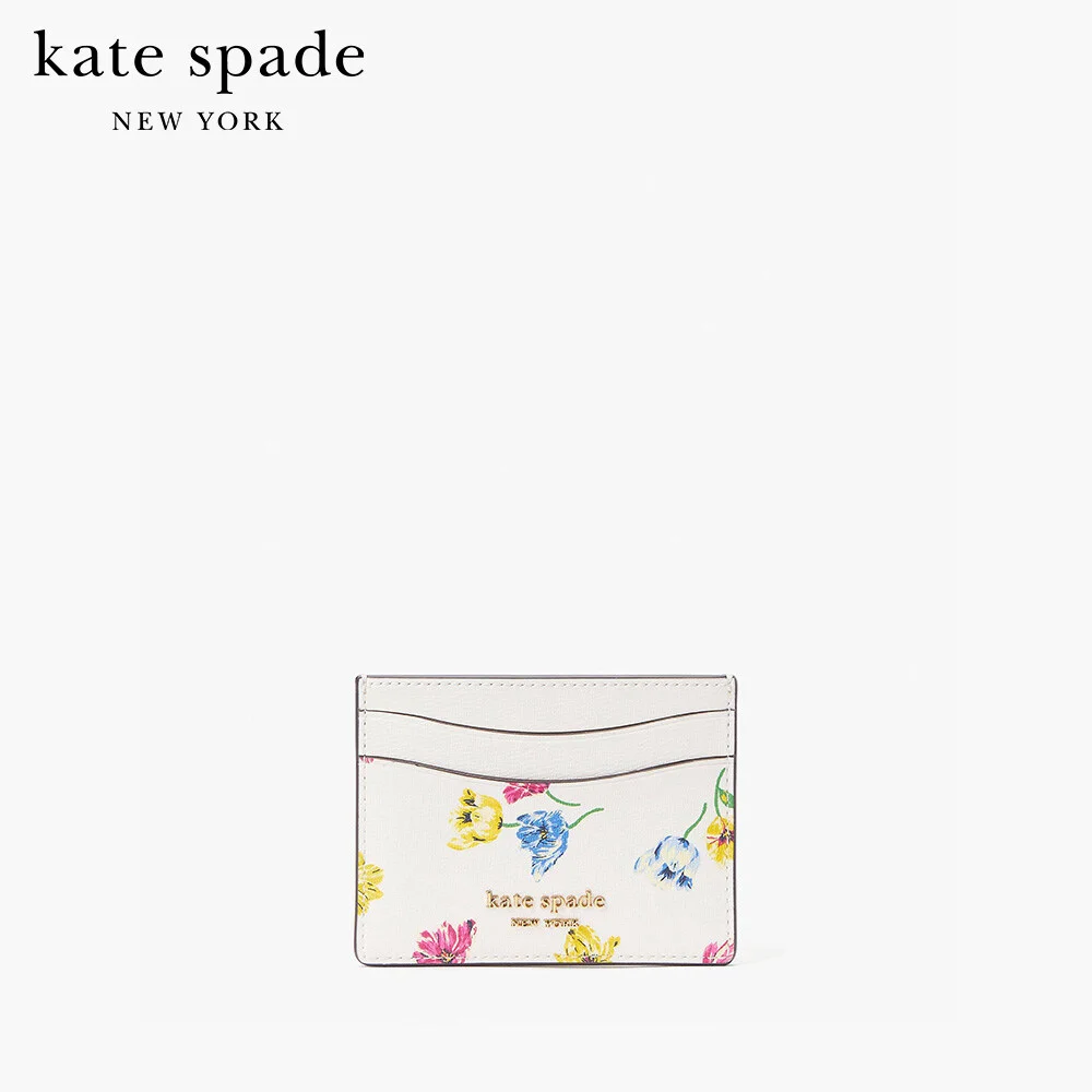 กระเป๋าใส่บัตร KATE SPADE NEW YORK MORGAN TULIP TOSS CARDHOLDER KB188 8b3d1c12f63c56f4d8a48f7a6a2aa038
