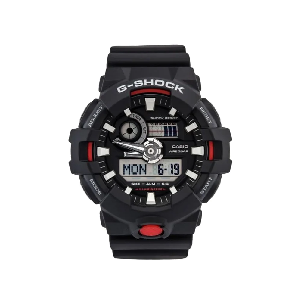 นาฬิกาผู้ชาย CASIO G-SHOCK รุ่น GA-700-1ADR นาฬิกากันน้ำ สายเรซิ่น 8d64cb1bfeb3747e770da7a5ad114acb