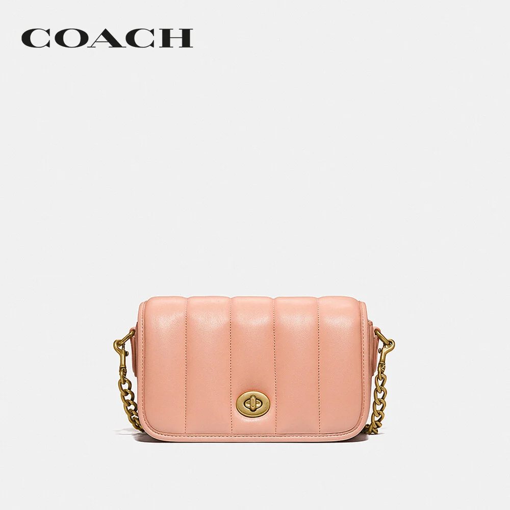 COACH กระเป๋าสะพายข้าง ผู้หญิง รุ่น Dinky Crossbody 18 สีชมพู C3843 B4S9W a0babac48c77aa7bf13d4897085a208e