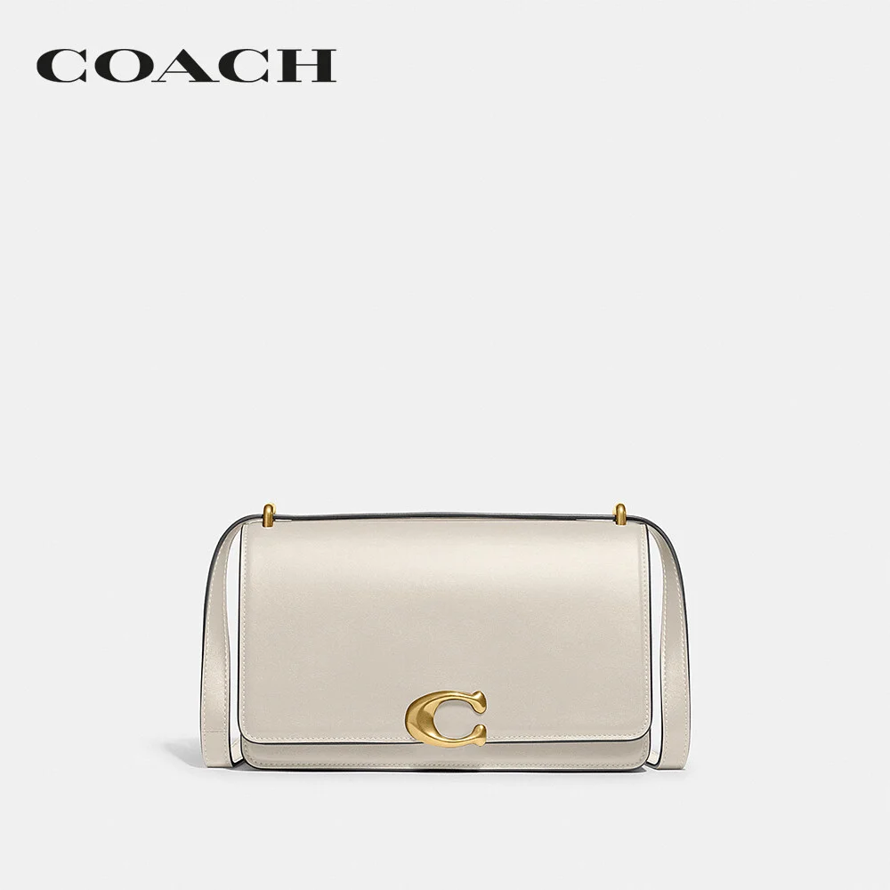 COACH กระเป๋าสะพายไหล่ ผู้หญิง รุ่น Bandit Shoulder Bag สีขาว CC416 B4/IY a4c83c6aa0051899119274500a288631