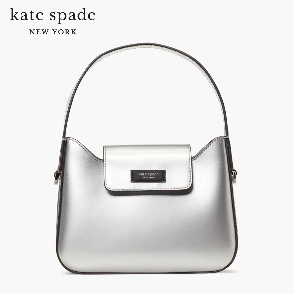 กระเป๋า Kate Spade New York SAM ICON METALLIC PATENT MINI HOBO BAG KA388 a7065fc298184a0d25536ad953e6607d