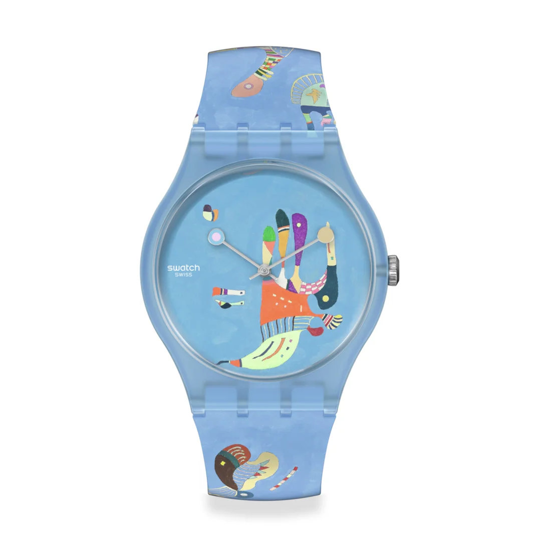 นาฬิกา Swatch BLUE SKY, BY VASSILY KANDINSKY SUOZ342 - นาฬิกา Swatch ผู้หญิง a9f14a1d219b27a392e5116308f40ff9