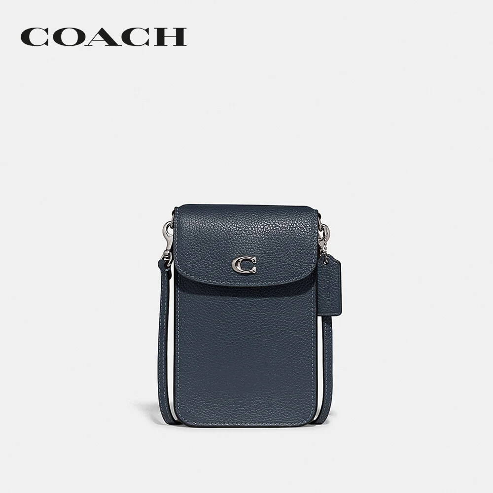 COACH กระเป๋าสะพายข้าง ผู้หญิง รุ่น Phone Crossbody สีฟ้า CH815 LHDEN acdedf5f969a9469397d1449ded0e56b