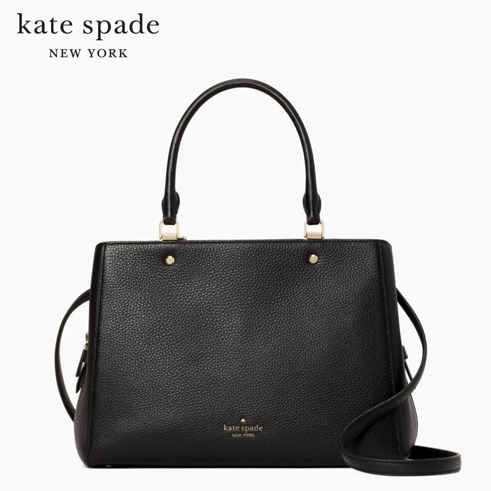 กระเป๋าสะพายหนัง Kate Spade New York LEILA MEDIUM TRIPLE COMPARTMENT SATCHEL WKR00335 b177a62b13afe2eb7aa988a213153035