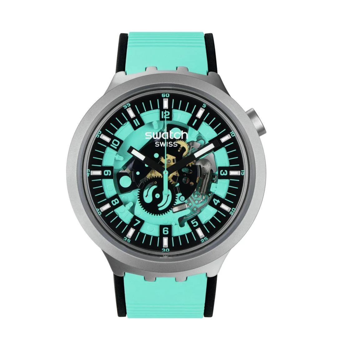 นาฬิกา Big Bold Irony MINT TRIM SB07S111 - นาฬิกา Swatch ผู้ชาย c249ba4f06a5c977d6bb95f259e35f23