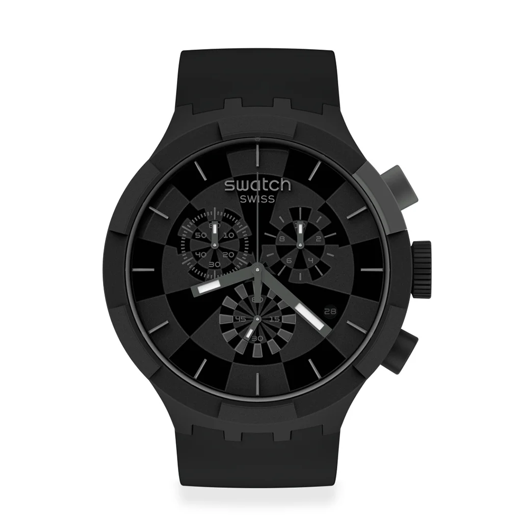 นาฬิกา Swatch Big Bold CHECKPOINT BLACK SB02B400 - นาฬิกา Swatch ผู้ชาย c27b0468423d8438425bed865492e5f1