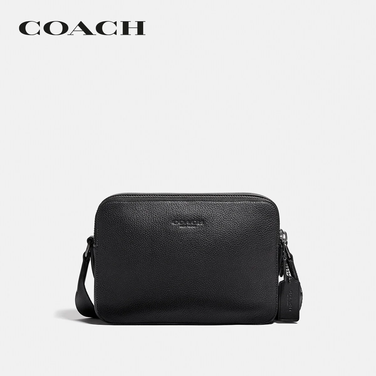 COACH กระเป๋าสะพายข้าง ผู้ชาย รุ่น Charter Crossbody 24 สีดำ C5315 JIBLK c4b7ece16e992571bb4ab94dcd135706