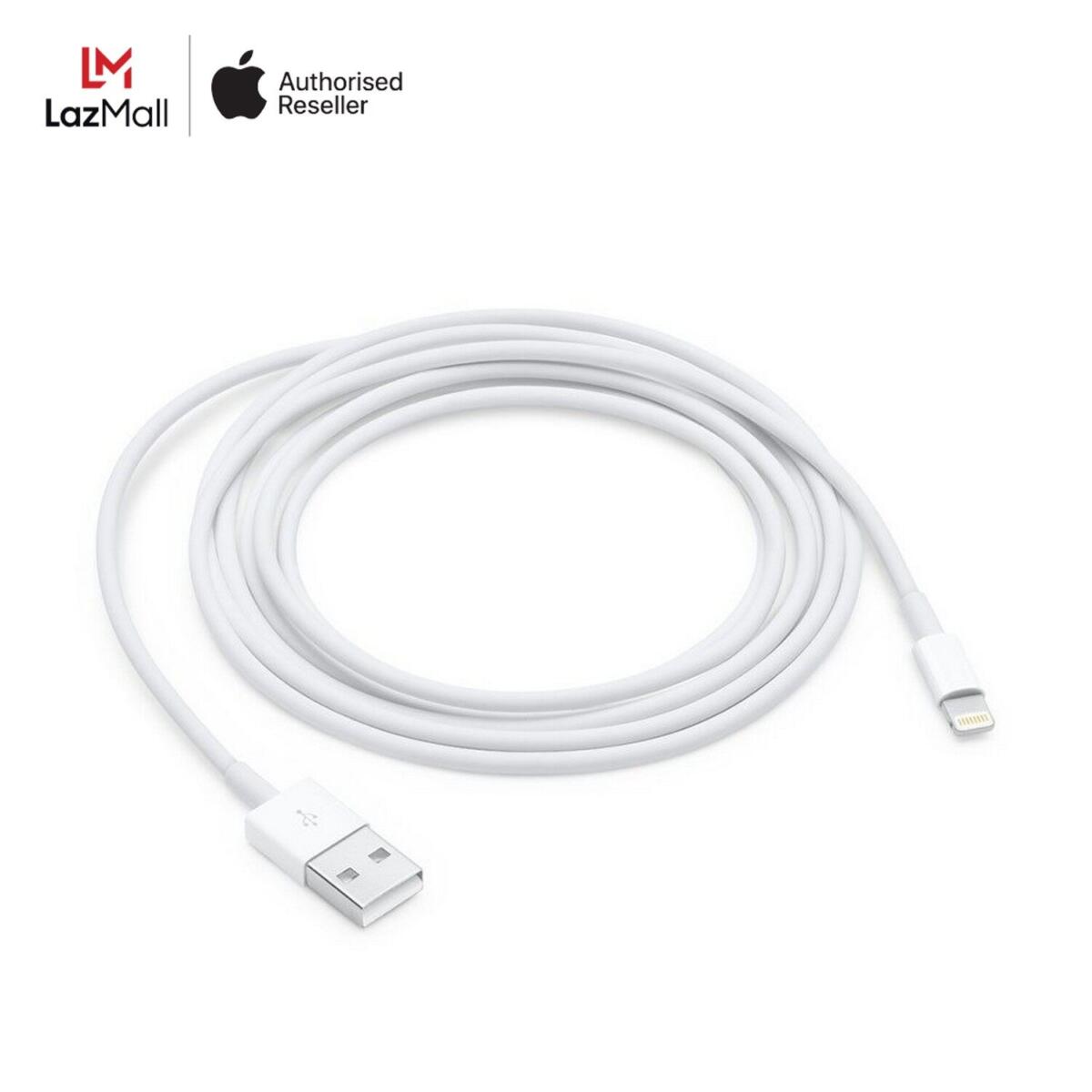 Apple Lightning to USB Cable 2 m (สายชาร์จไอโฟน) de8ce0ac5dcf007fed14dad9b942fbc2