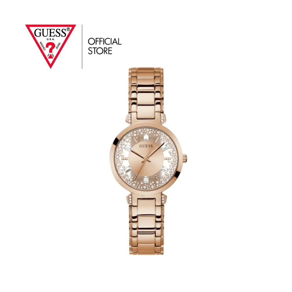 นาฬิกาผู้หญิง GUESS รุ่น CRYSTAL CLEAR GW0470L3 สีโรสโกลด์ e2e067ad0c0e809041f519ebcc43f093