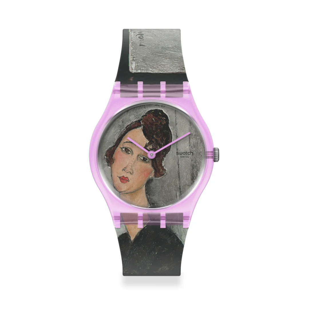 นาฬิกา Swatch PORTRAIT OF DÉDIE, BY AMEDEO MODIGLIANI GZ356 - นาฬิกา Swatch ผู้หญิง e368e011bd5c1db3c74593cd3a973517