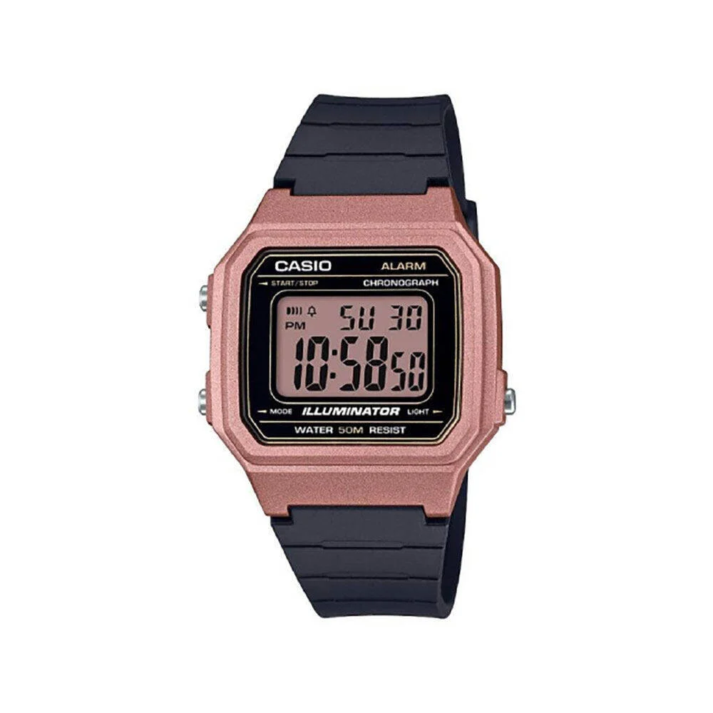 นาฬิกา CASIO รุ่น W-217HM-5AVDF วัสดุเรซิ่น สีชมพู fcff8eb22ce0c0b63bb2b89e6de62340