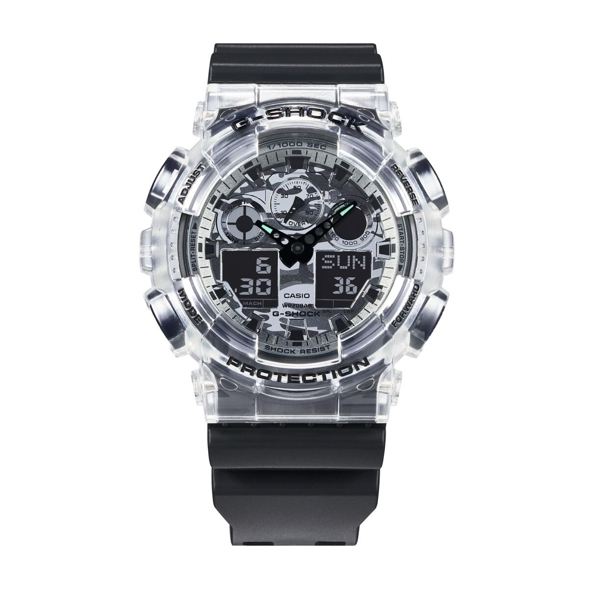 นาฬิกาผู้ชาย CASIO G-SHOCK รุ่น GA-100SKC-1ADR fed7374dd5b0a1119a2ab36d415d34e7