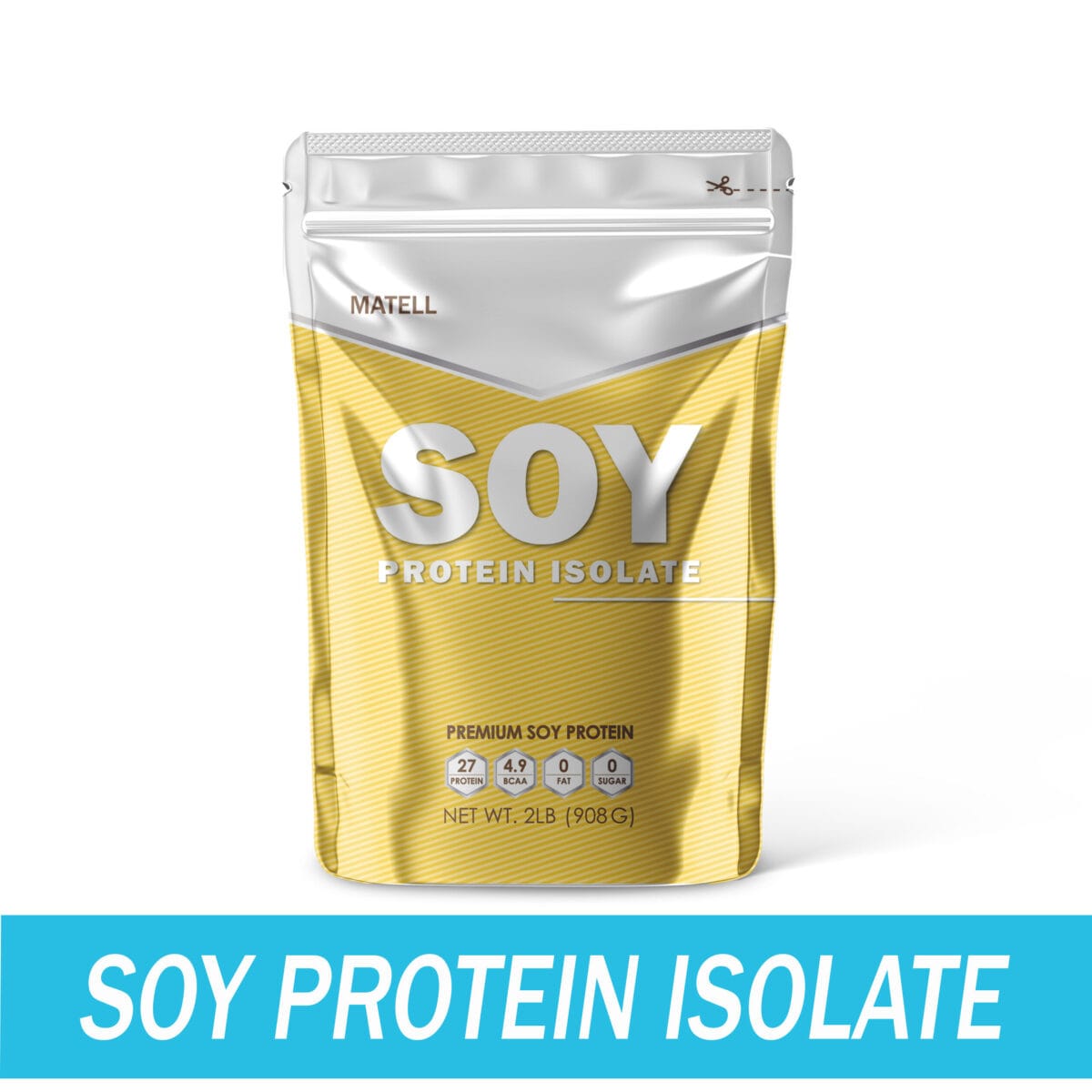 MATELL Soy Protein Isolate Plant Based ถั่วเหลือง ซอย โปรตีน ไอโซเลท (Non Whey เวย์ ) 0f88277f2f8953461c377fb1541f9a41