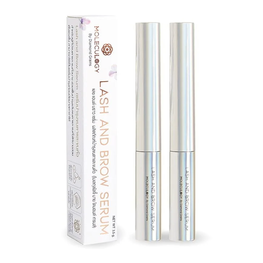 MOLECULOGY ( SET 2 ชิ้น ) Lash and Brow Serum ผลิตภัณฑ์บำรุงขนตาและขนคิ้ว แพ็คคู่ 2 ชิ้น (ขนาด 3.5 กรัม) 19b05a6cef666e11c5c4cfa63bfc9339
