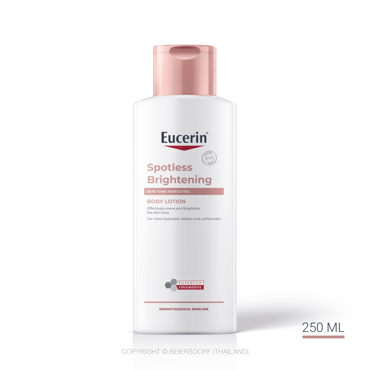 Eucerin SPOTLESS BRIGHTENING SKIN TONE PERFECTING BODY LOTION 250 ML ยูเซอริน สปอตเลส ไบรท์เทนนิ่ง สกิน โทน เพอร์เฟคติ้ง บอดี้ โลชั่น 250 มล. 4175c0a281adba139982b2cdfcf3b836