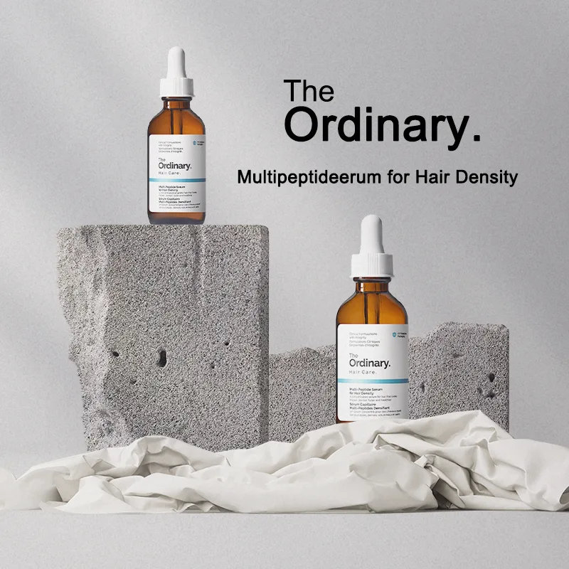 The Ordinary Multi-peptide Serum for Hair Density- 60m l[แพคคู่ 2pcs เอสเซ้นส์ทรีทเม้นต์บำรุงผมให้แข็งแรงและแข็งแรง 69e33fc21be305b0ed9e6350e127568d