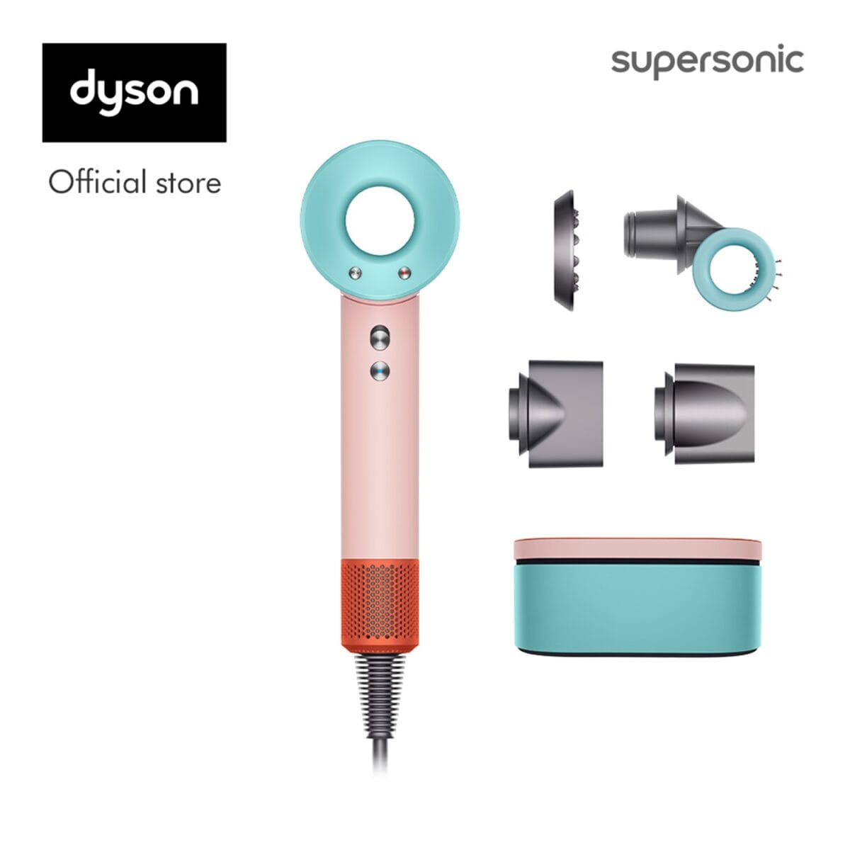 Dyson Supersonic™ hair dryer HD15 (Ceramic Pop) ไดร์เป่าผม สีเซรามิก ป็อบ 9e7a2b014c383a8a0289e103172f0e02