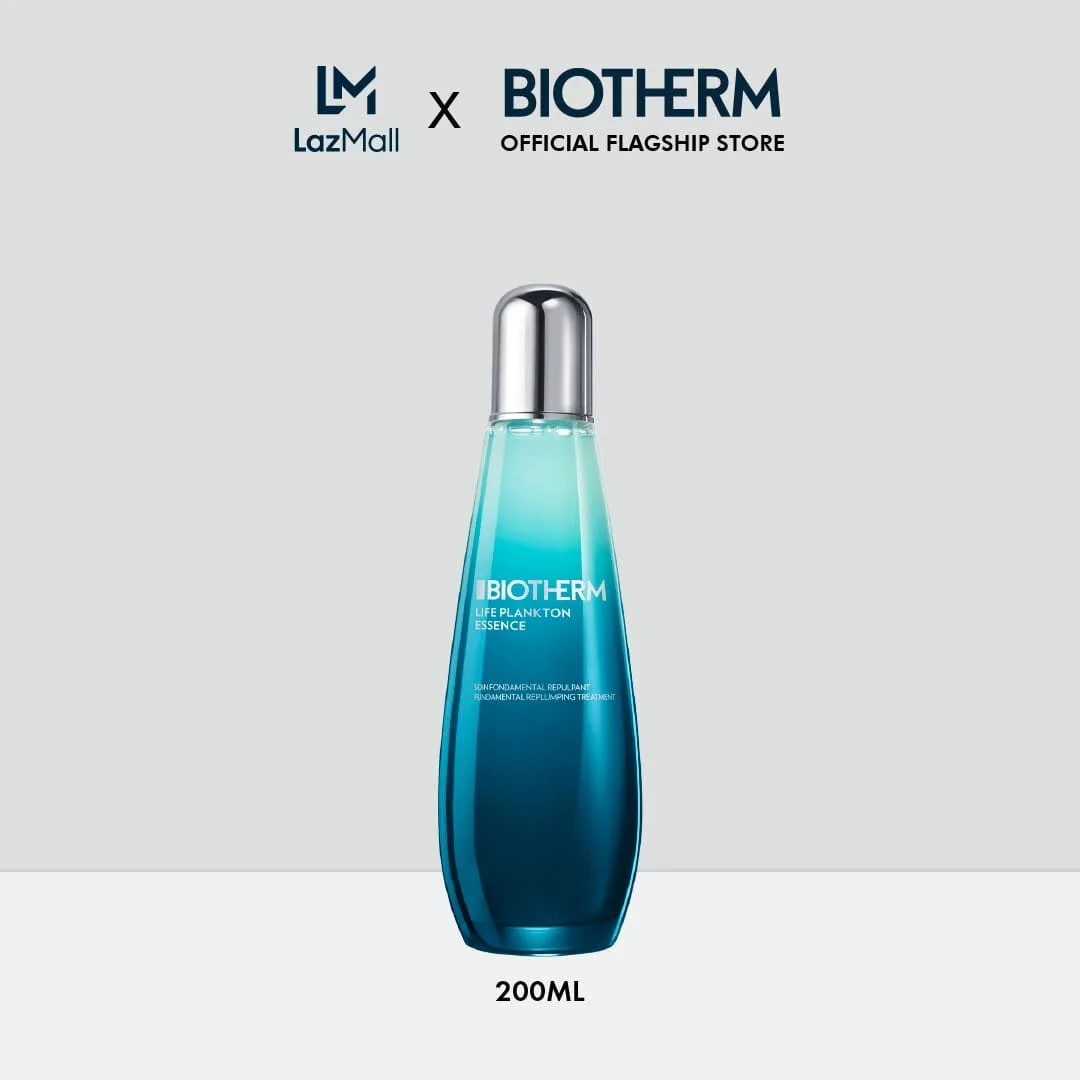 BIOTHERM Life Plankton™ Essence 200ml ไบโอเธิร์ม ไลฟ์ แพลงตอน เอสเซนส์ ช่วยลดเลือนริ้วรอย เติมความชุ่มชื้น (น้ำตบแพลงตอน สูตรชุ่มชื้น) S9848f51ac4b74edeb6d10c7e6e867731s
