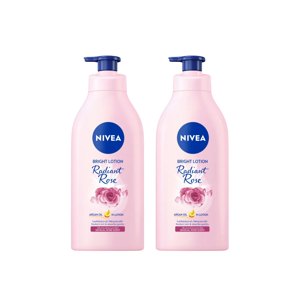 [ลดสูงสุด 50% + โค้ดลดเพิ่ม 20%]นีเวีย เรเดียนท์ โรส ไบรท์ โลชั่น 525 มล. 2 ชิ้น NIVEA b807ebe14ce4a6ba556c1175ac9aef66