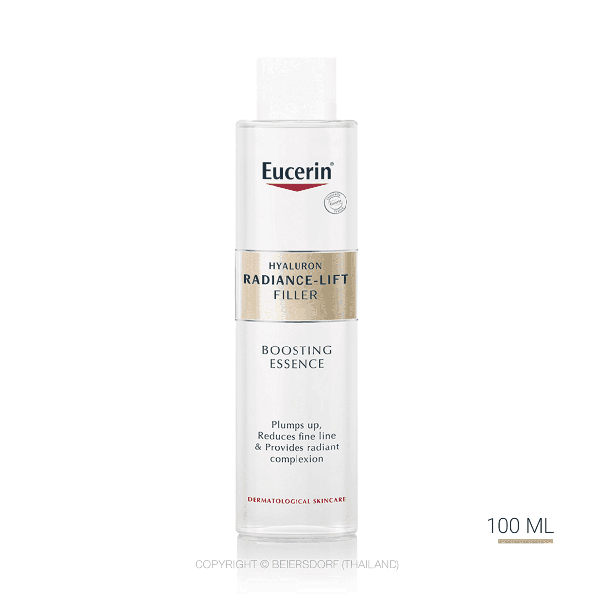 Eucerin HYALURON RADIANCE-LIFT FILLER BOOSTING ESSENCE 100 ML ยูเซอริน ไฮยาลูรอน เรเดียนซ์-ลิฟต์ ฟิลเลอร์ บูสติ้ง เอสเซ้นส์ 100 มล. eb3db25b9c8c0348a7a8d373fb97773c